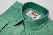 Elegant Green Cotton Shirts